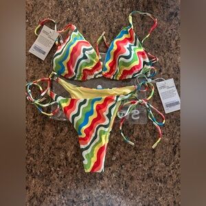 Monday Swimwear Bikini 
Kauai Top 
Hanelei Bottoms